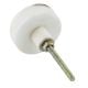 White Marble Wooden Dresser Knobs